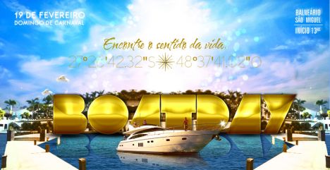Boat Day vai agitar o litoral catarinense no domingo de carnaval